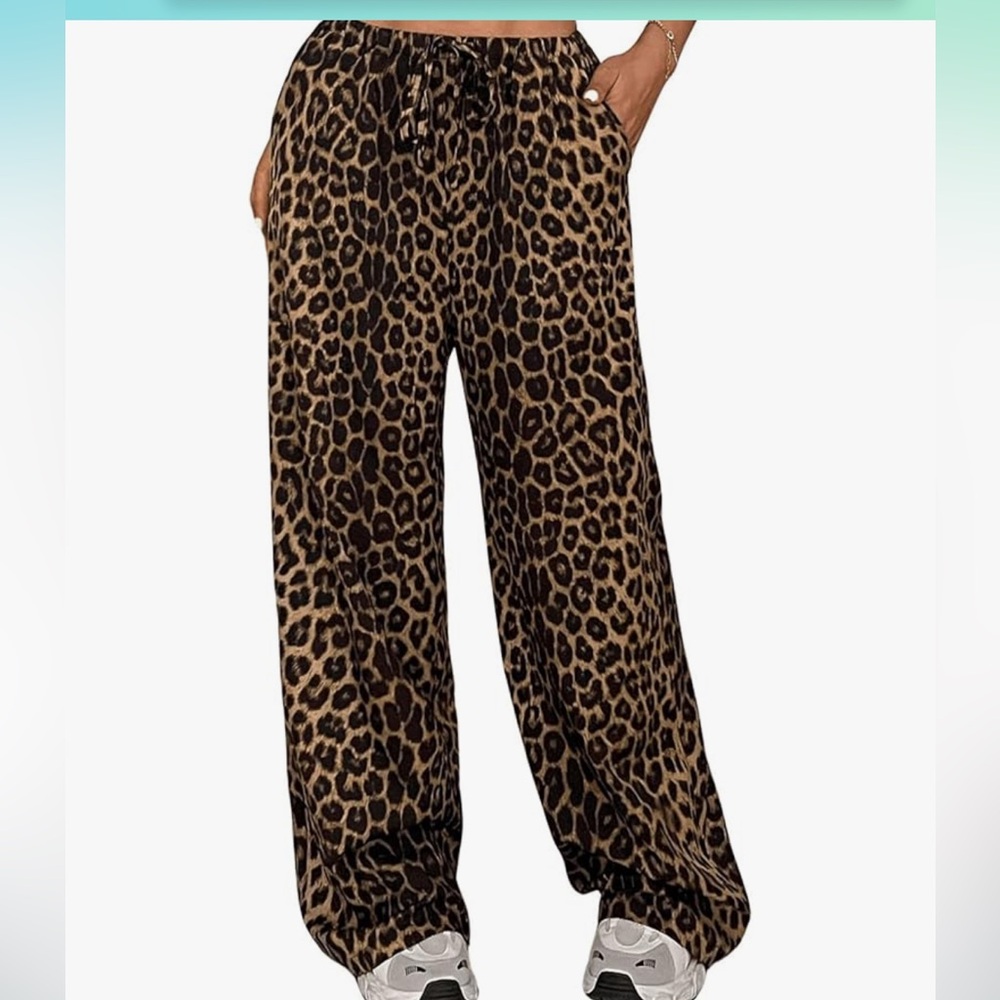 Cheetah pants